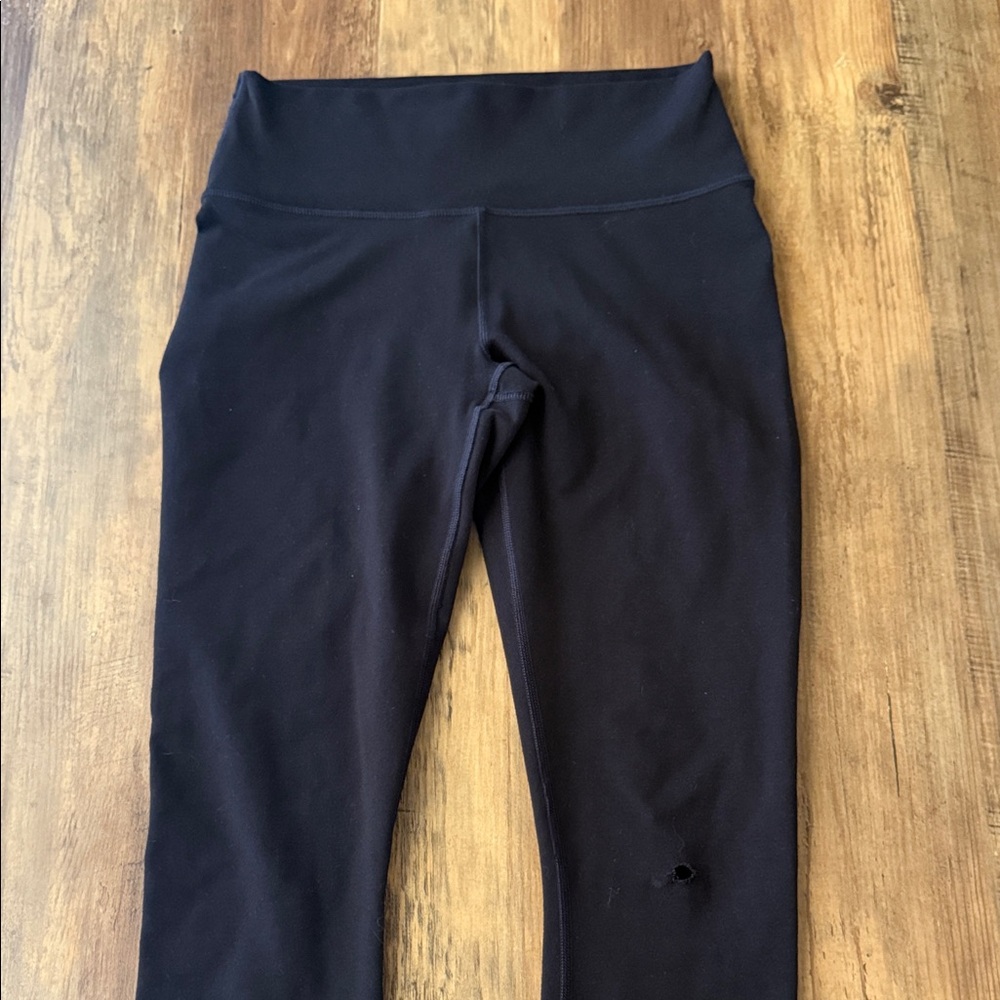 Fabletics Kids Black Leggings